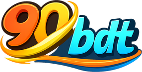 90 bdt বাংলাদেশের গেমিং লোগো